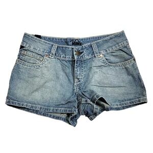 Vanity Light Blue Denim Women's Shorts Bermudas